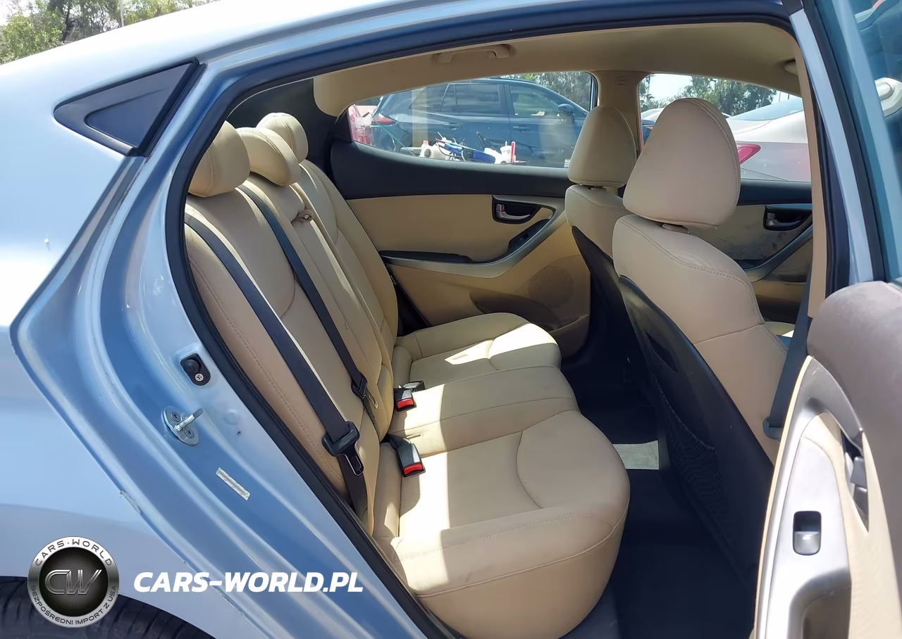 2012 Hyundai Elantra Gls (Ulsan Plant) VIN:KMHDH4AEXCU256361 - 8