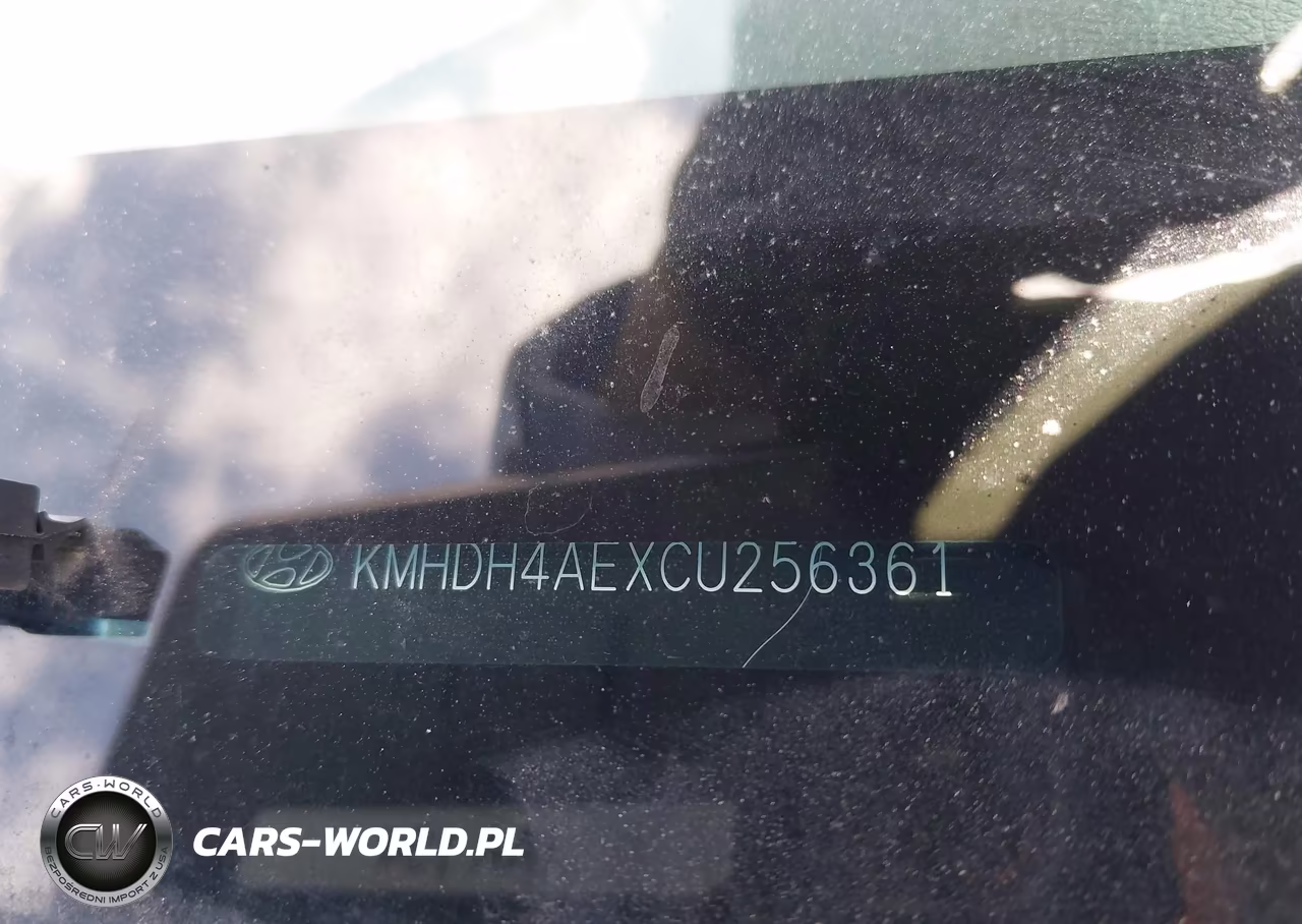2012 Hyundai Elantra Gls (Ulsan Plant) VIN:KMHDH4AEXCU256361 - 9