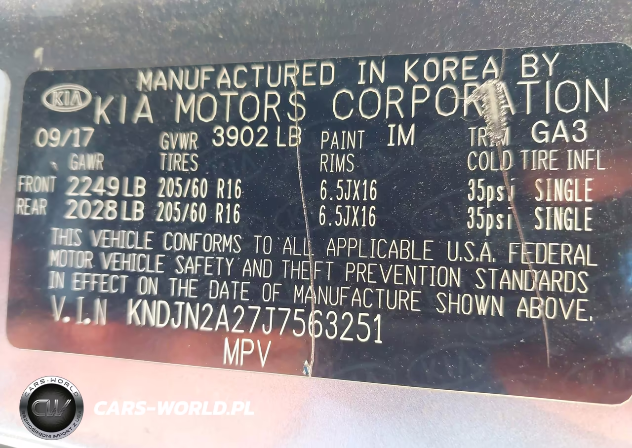 2018 Kia Soul VIN:KNDJN2A27J7563251 - 9