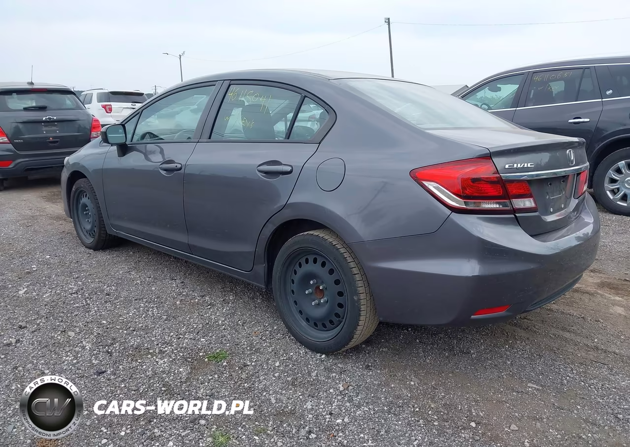 2014 Honda Civic Lx VIN:2HGFB2F57EH544437 - 3