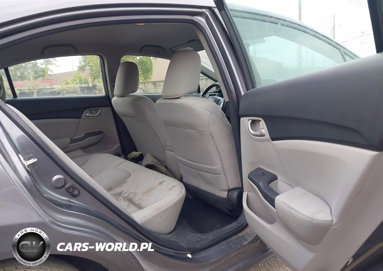2014 Honda Civic Lx VIN:2HGFB2F57EH544437 - 8