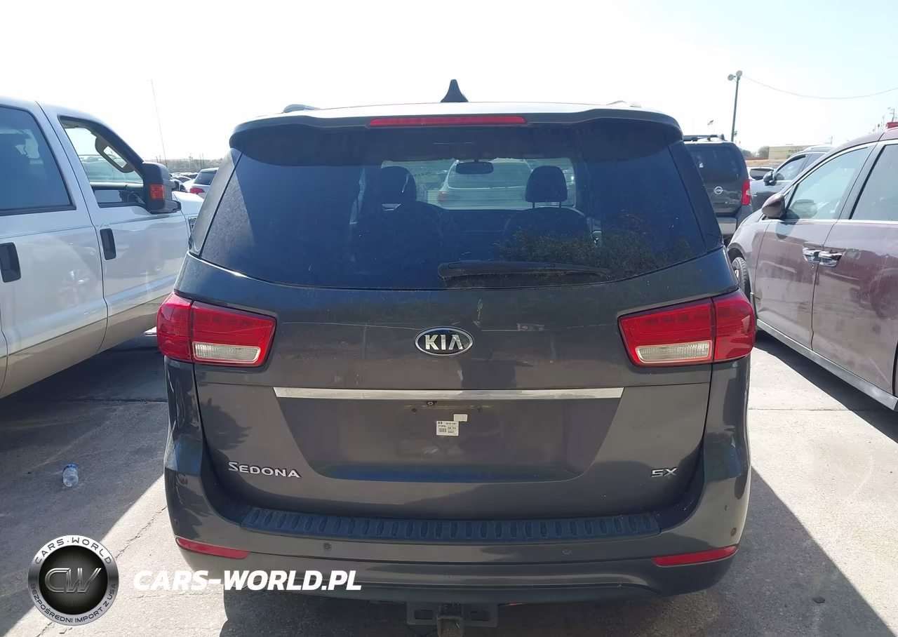 2015 Kia Sedona Sx VIN:KNDMC5C16F6051275 - 16
