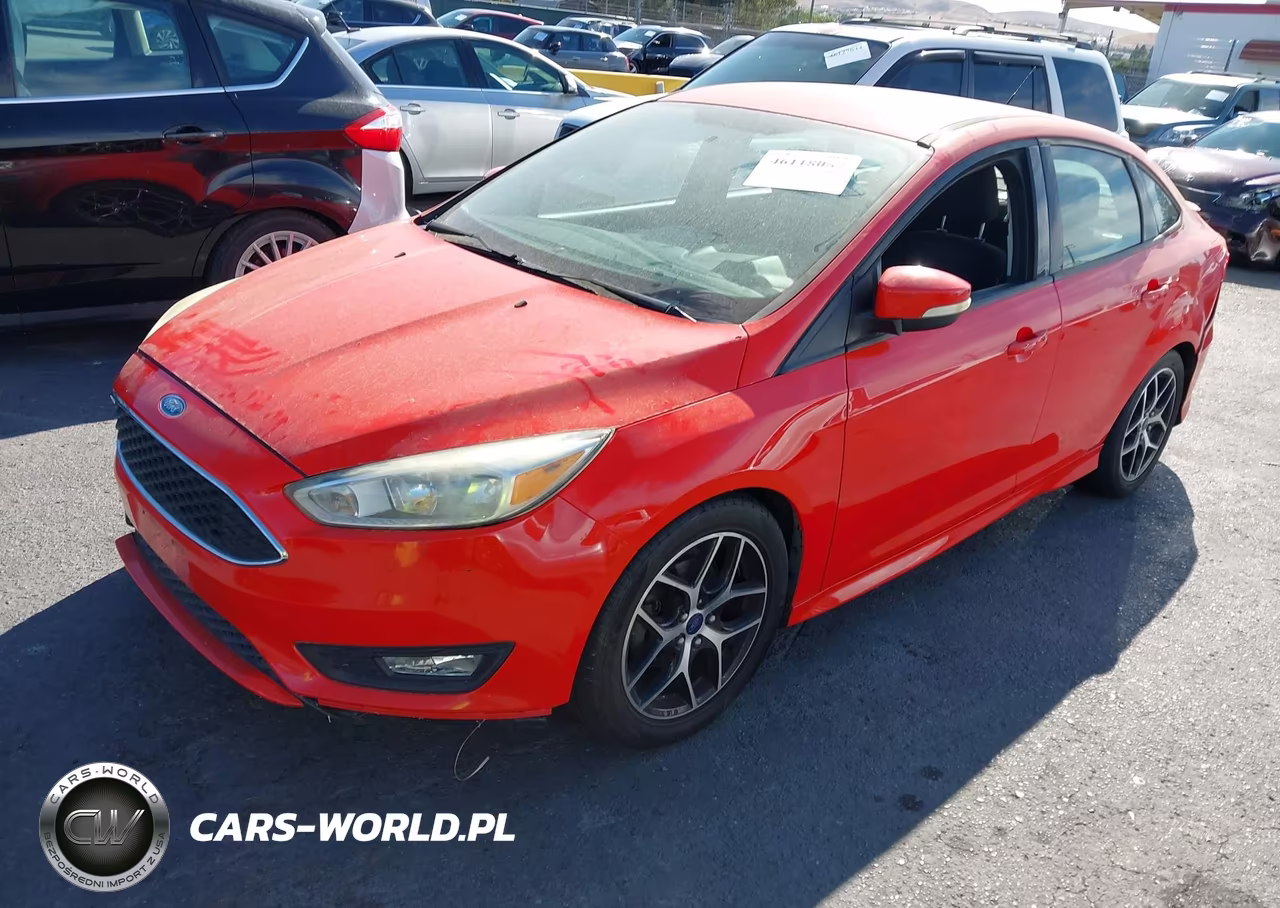2015 Ford Focus Se VIN:1FADP3F23FL324404 - 2