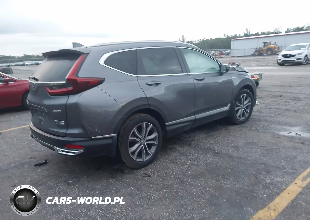 2021 Honda Cr-V Hybrid Touring VIN:7FART6H99ME012910 - 4