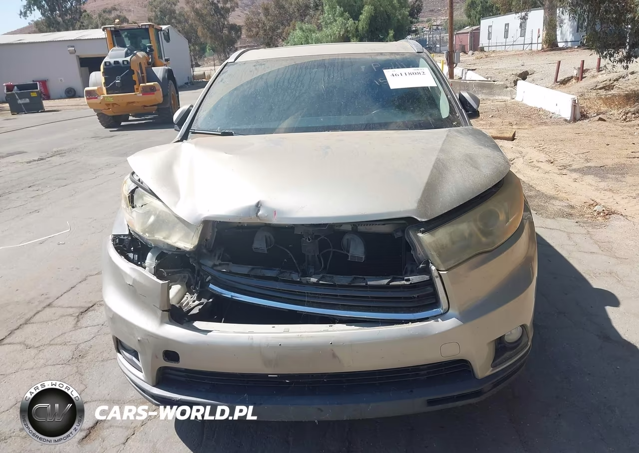 2014 Toyota Highlander Xle V6 VIN:5TDKKRFH2ES009436 - 12