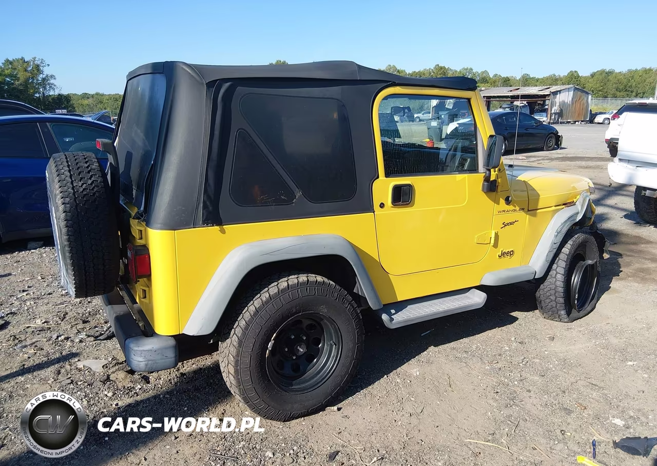 2002 Jeep Wrangler Sport VIN:1J4FA49S42P742148 - 4