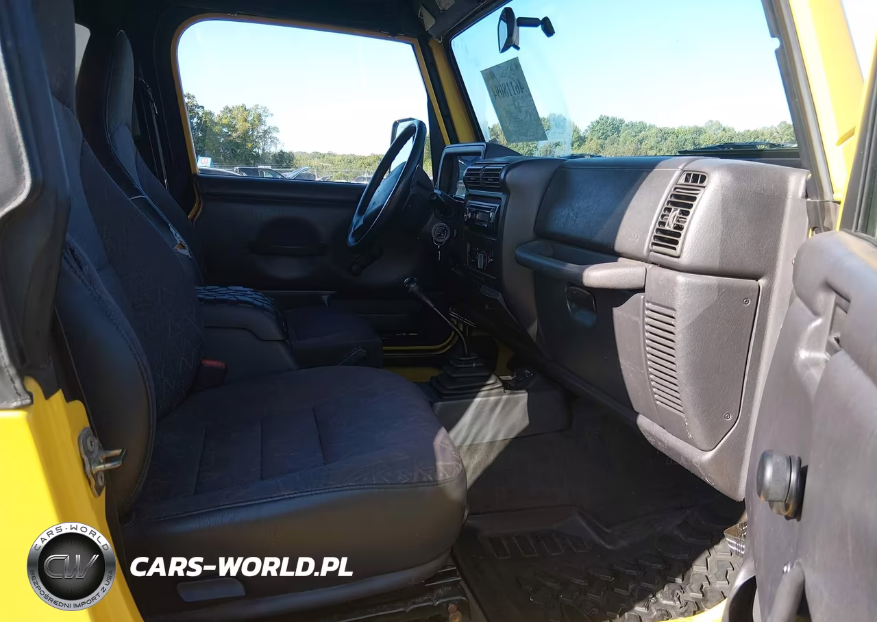 2002 Jeep Wrangler Sport VIN:1J4FA49S42P742148 - 5