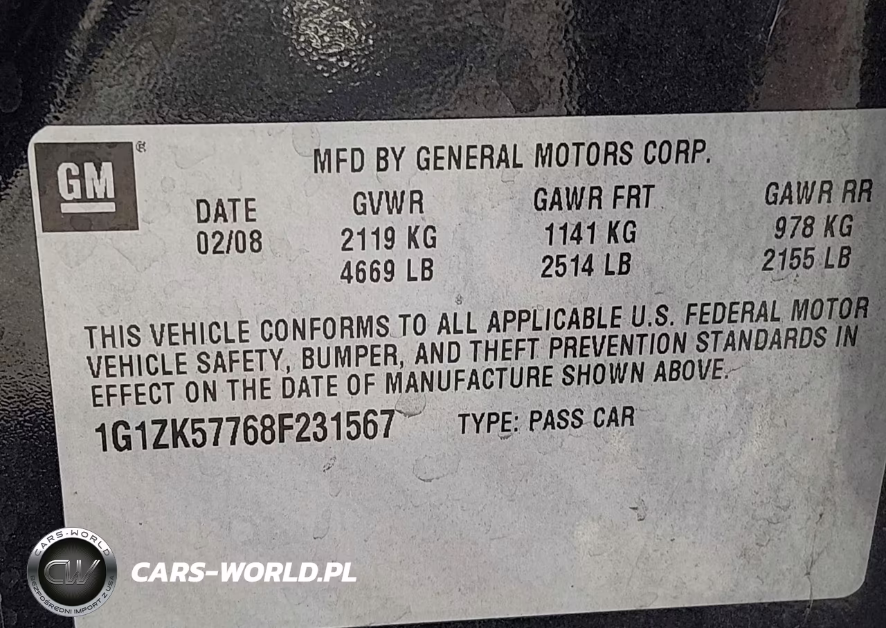 2008 Chevrolet Malibu Ltz VIN:1G1ZK57768F231567 - 9