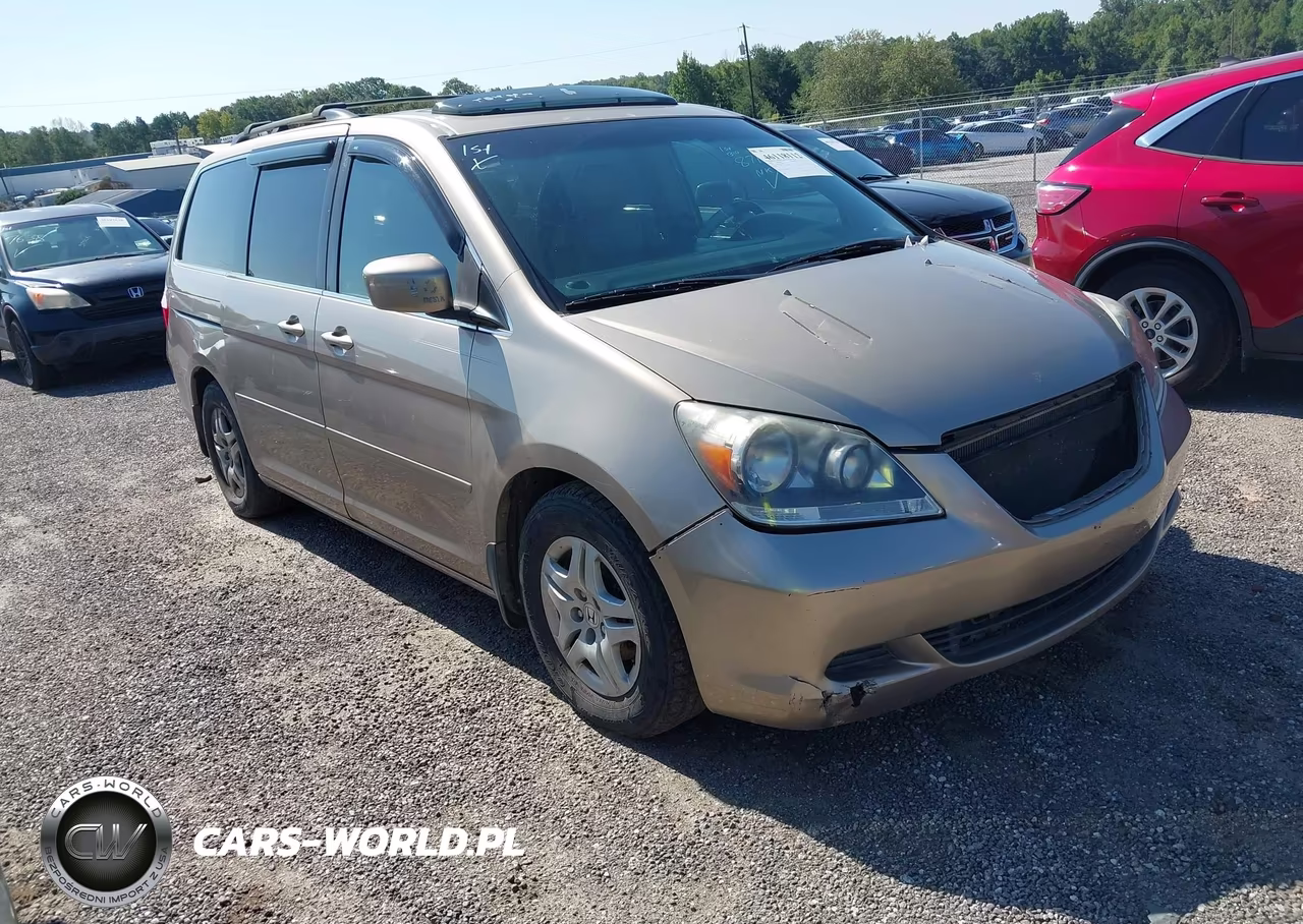 2006 Honda Odyssey Ex-L VIN:5FNRL38796B454677 - 1