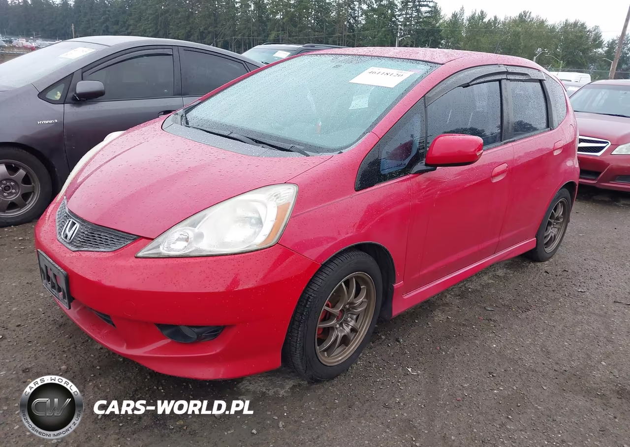 2009 Honda Fit Sport VIN:JHMGE88489S028635 - 2