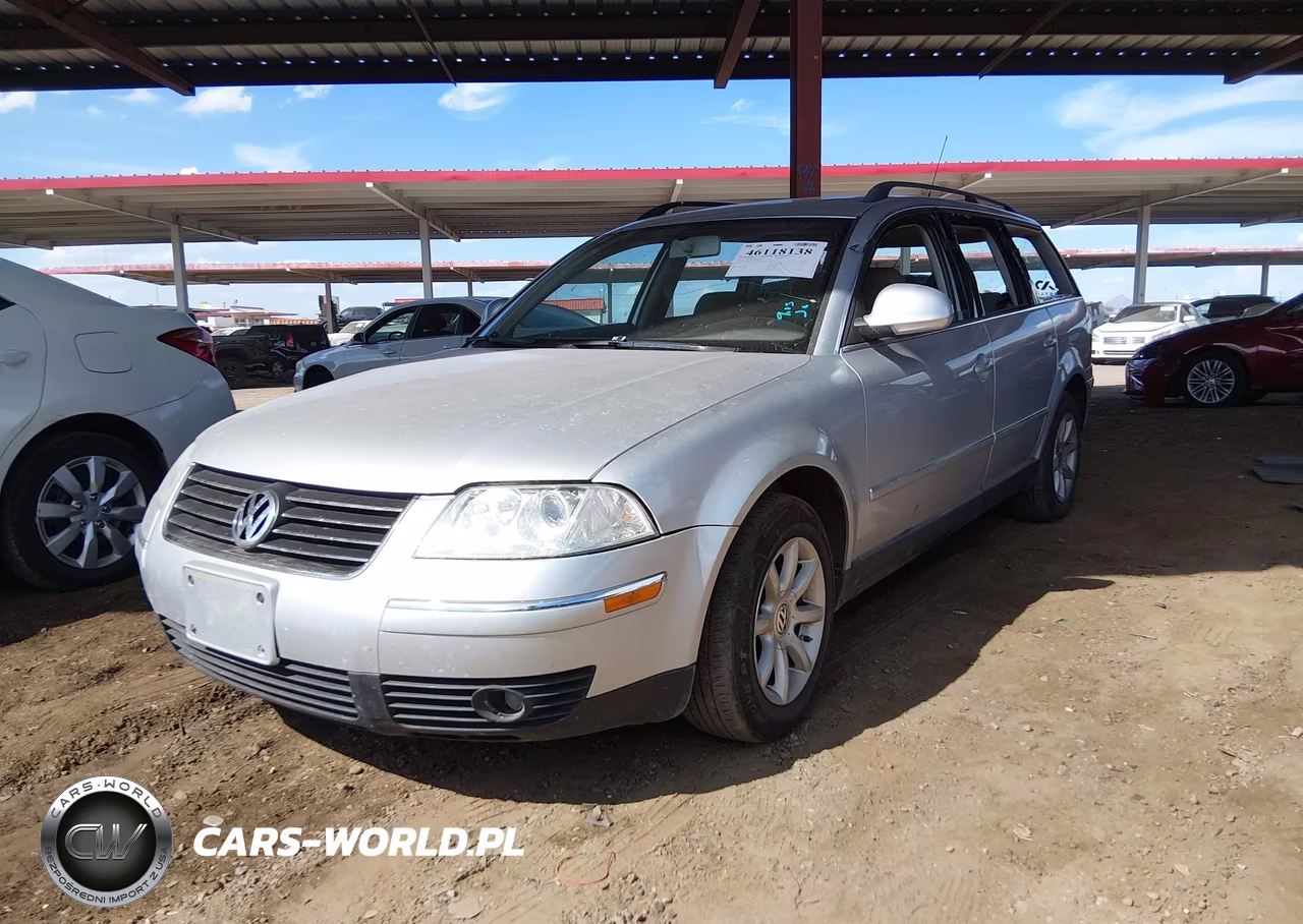 2004 Volkswagen Passat Gls VIN:WVWVD63B34E266308 - 2