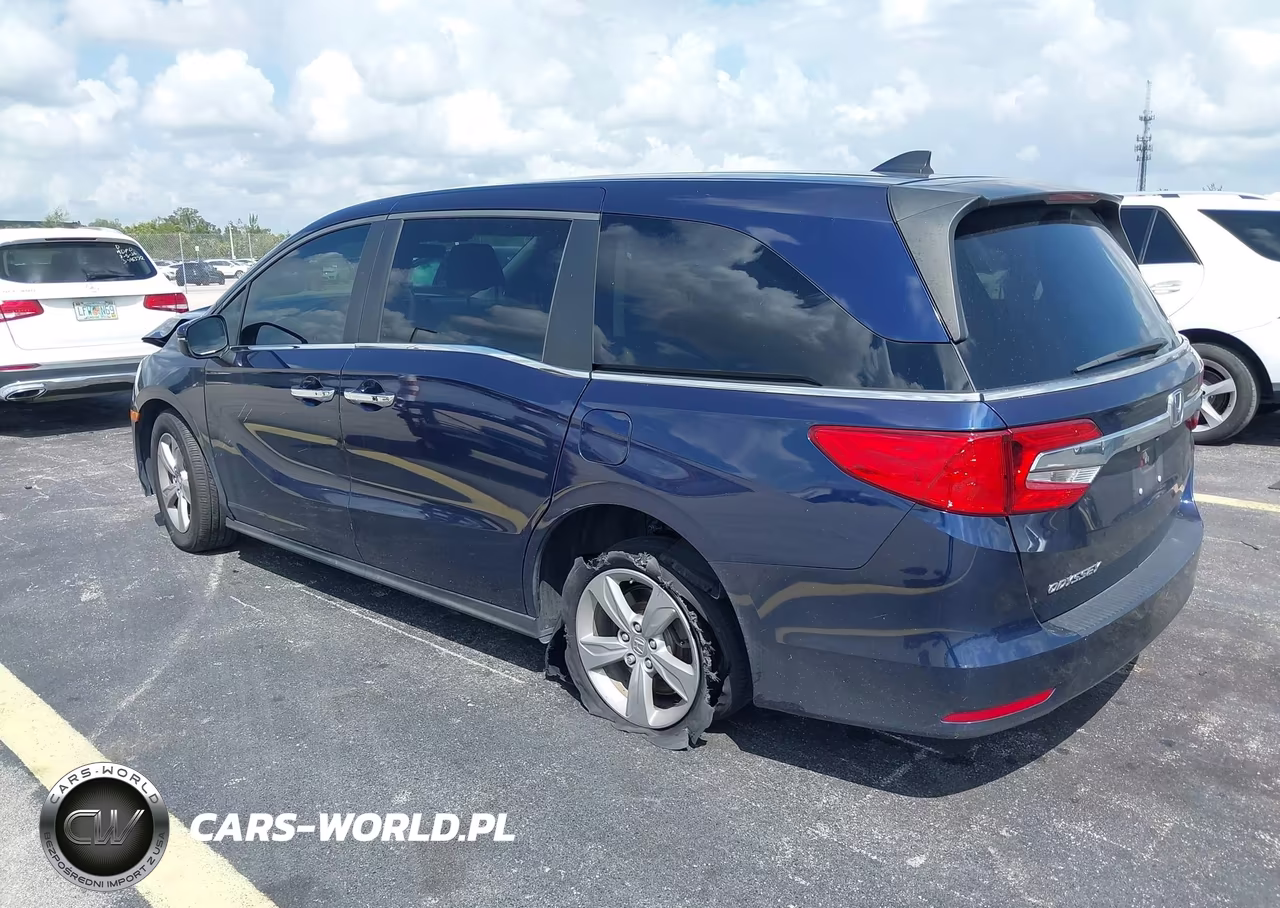 2020 Honda Odyssey Ex-L-Ex-L W-Navi Res VIN:5FNRL6H77LB005219 - 3