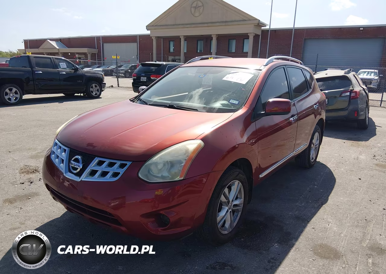 2013 Nissan Rogue Sv VIN:JN8AS5MT3DW013543 - 2