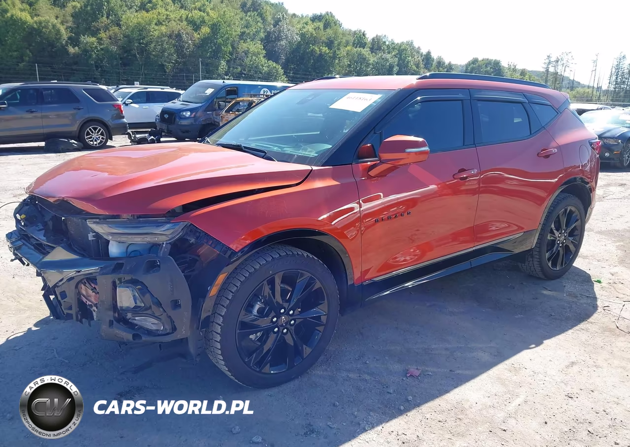 2021 Chevrolet Blazer Awd Rs VIN:3GNKBKRS4MS583729 - 2