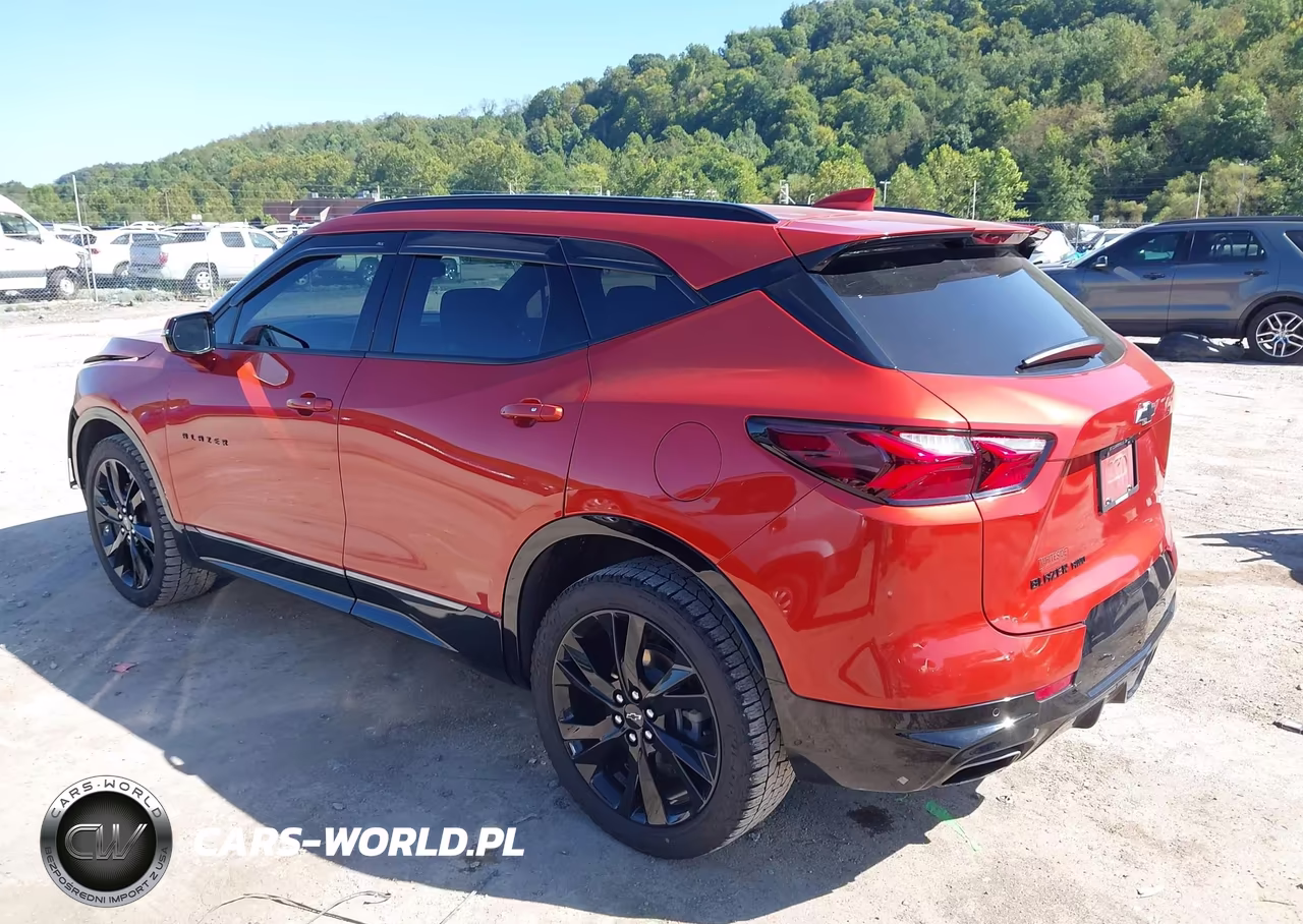 2021 Chevrolet Blazer Awd Rs VIN:3GNKBKRS4MS583729 - 3