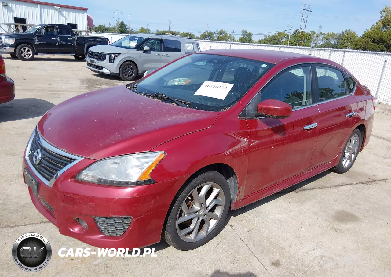 2013 Nissan Sentra Sr VIN:3N1AB7AP3DL688171 - 2
