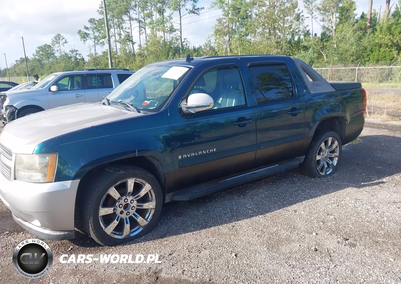 2007 Chevrolet Avalanche 1500 Lt VIN:3GNFK12377G113295 - 2