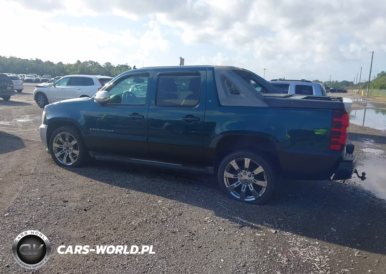 2007 Chevrolet Avalanche 1500 Lt VIN:3GNFK12377G113295 - 3