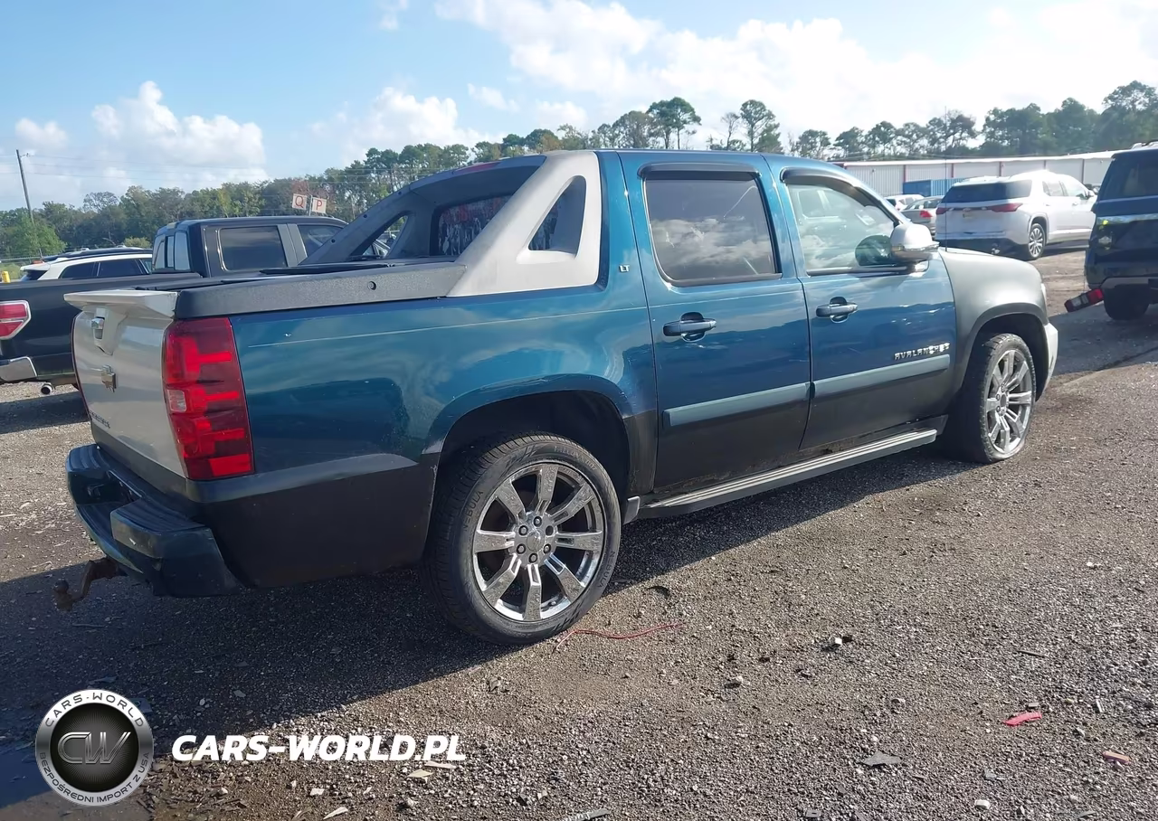 2007 Chevrolet Avalanche 1500 Lt VIN:3GNFK12377G113295 - 4