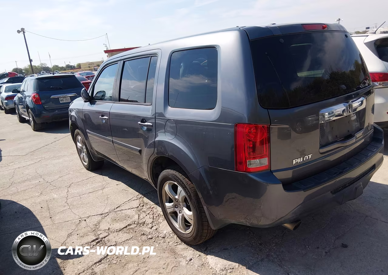 2015 Honda Pilot Ex-L VIN:5FNYF3H54FB013301 - 3