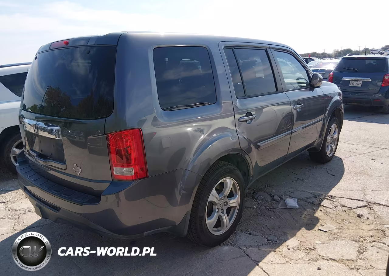 2015 Honda Pilot Ex-L VIN:5FNYF3H54FB013301 - 4