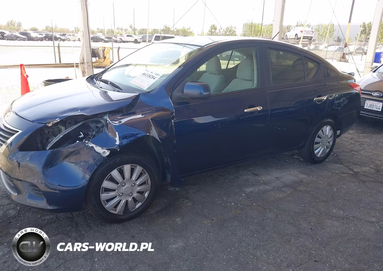 2013 Nissan Versa 1.6 Sv VIN:3N1CN7AP6DL827094 - 2