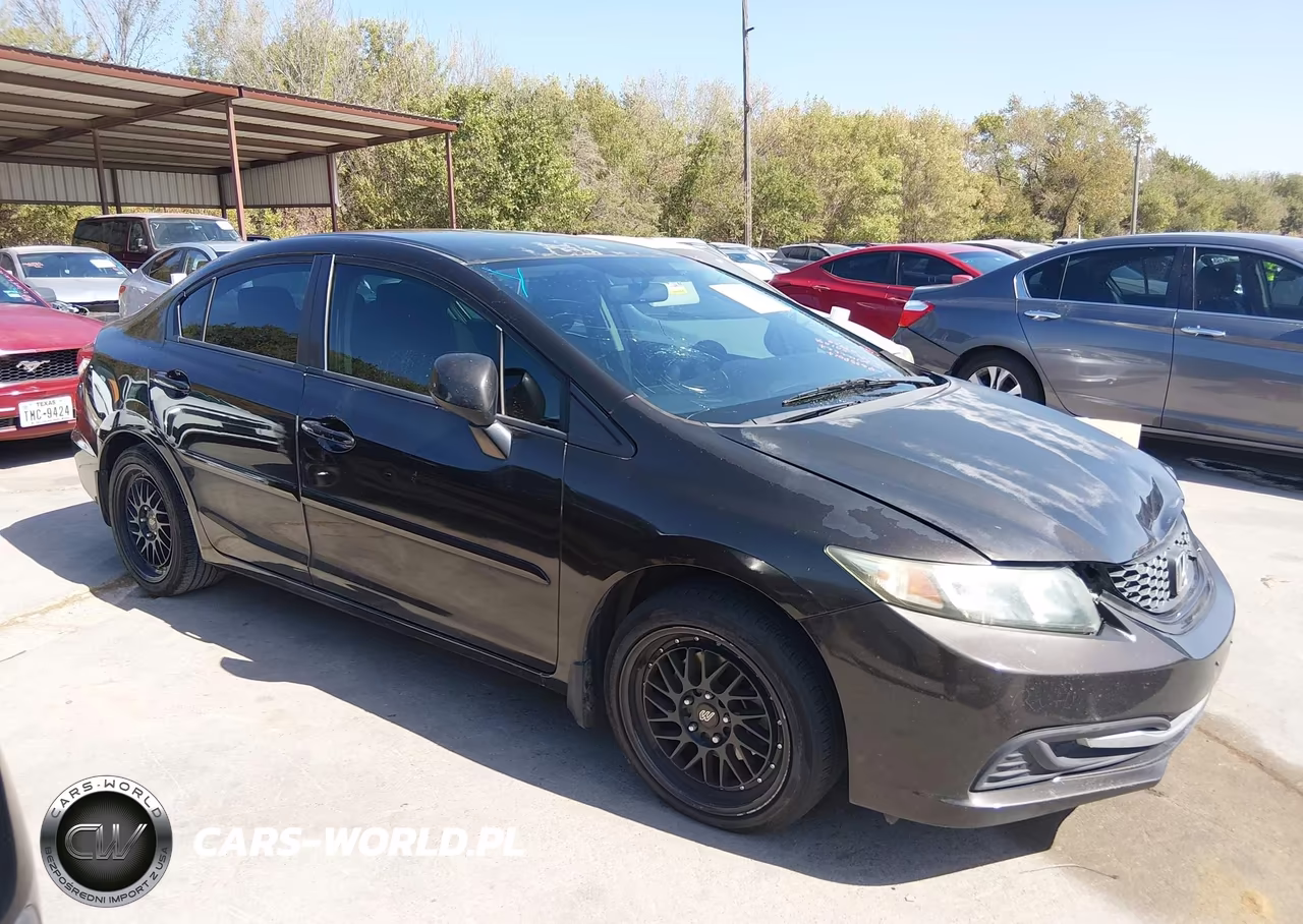 2013 Honda Civic Lx VIN:2HGFB2F5XDH583165 - 14