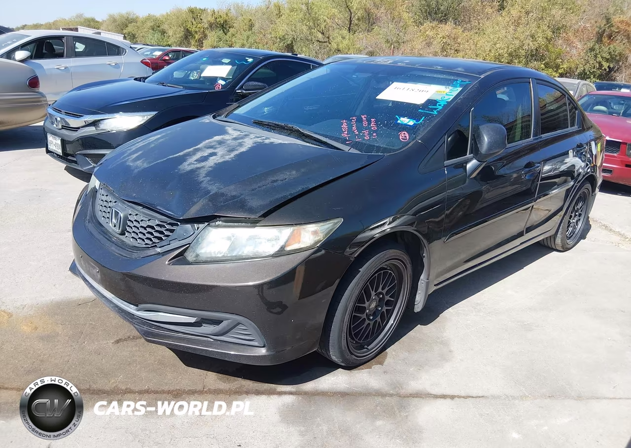 2013 Honda Civic Lx VIN:2HGFB2F5XDH583165 - 2