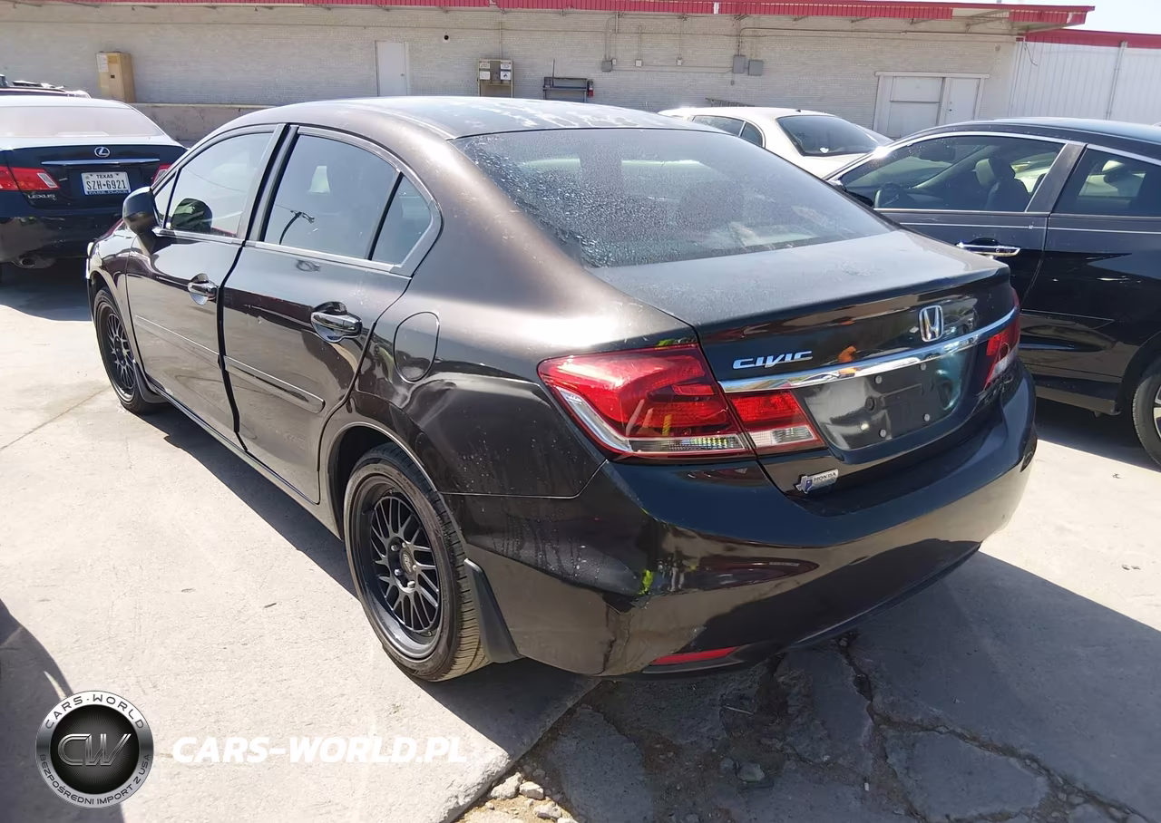 2013 Honda Civic Lx VIN:2HGFB2F5XDH583165 - 3