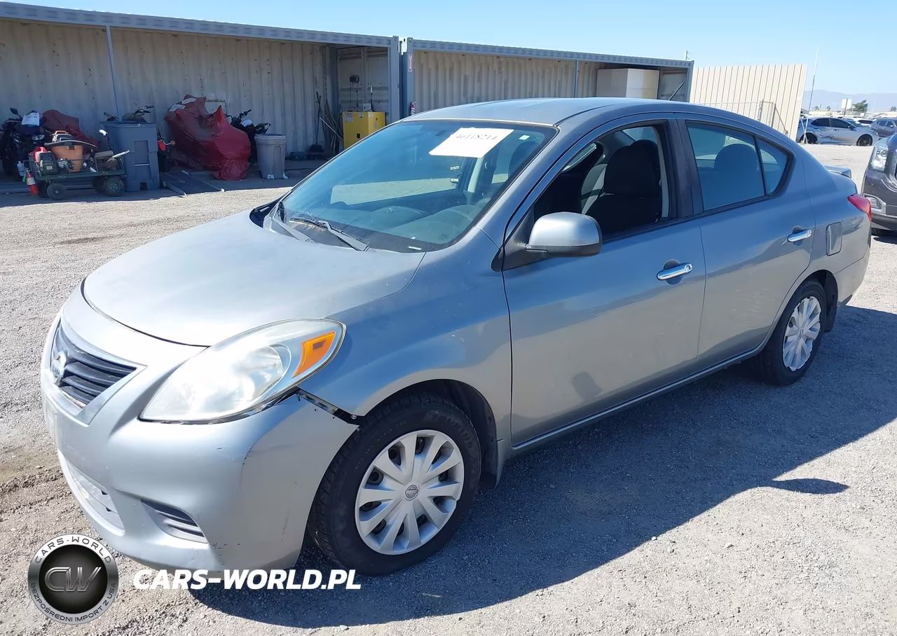 2014 Nissan Versa 1.6 S-1.6 S+-1.6 Sl-1.6 Sv VIN:3N1CN7AP2EL877847 - 2
