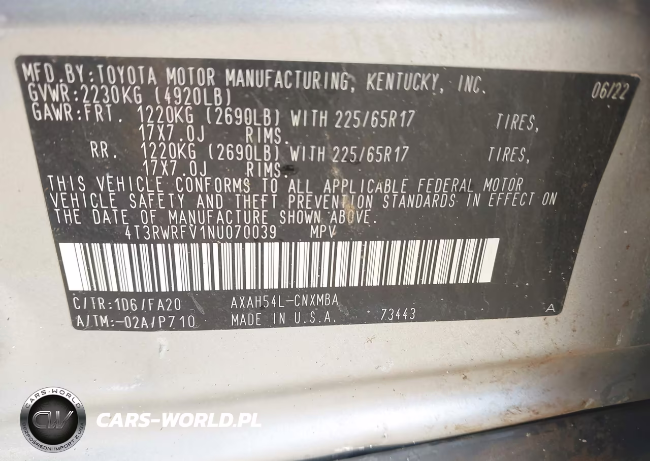 2022 Toyota Rav4 Hybrid Xle VIN:4T3RWRFV1NU070039 - 9