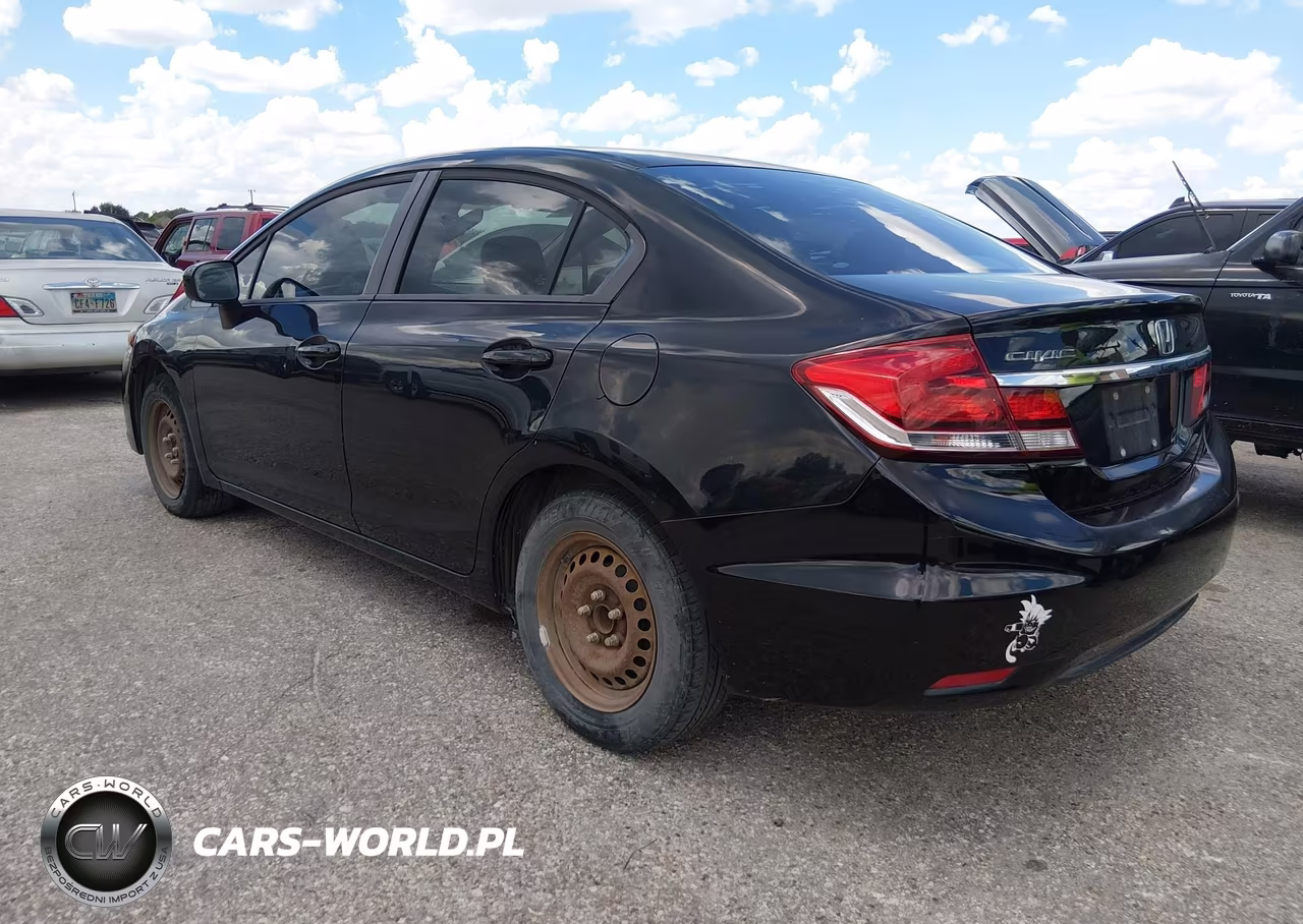 2014 Honda Civic Lx VIN:19XFB2F59EE037890 - 3
