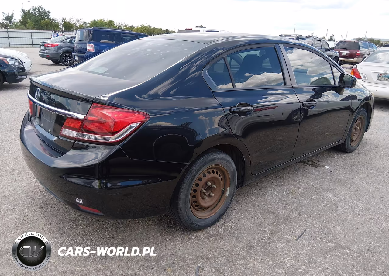 2014 Honda Civic Lx VIN:19XFB2F59EE037890 - 4