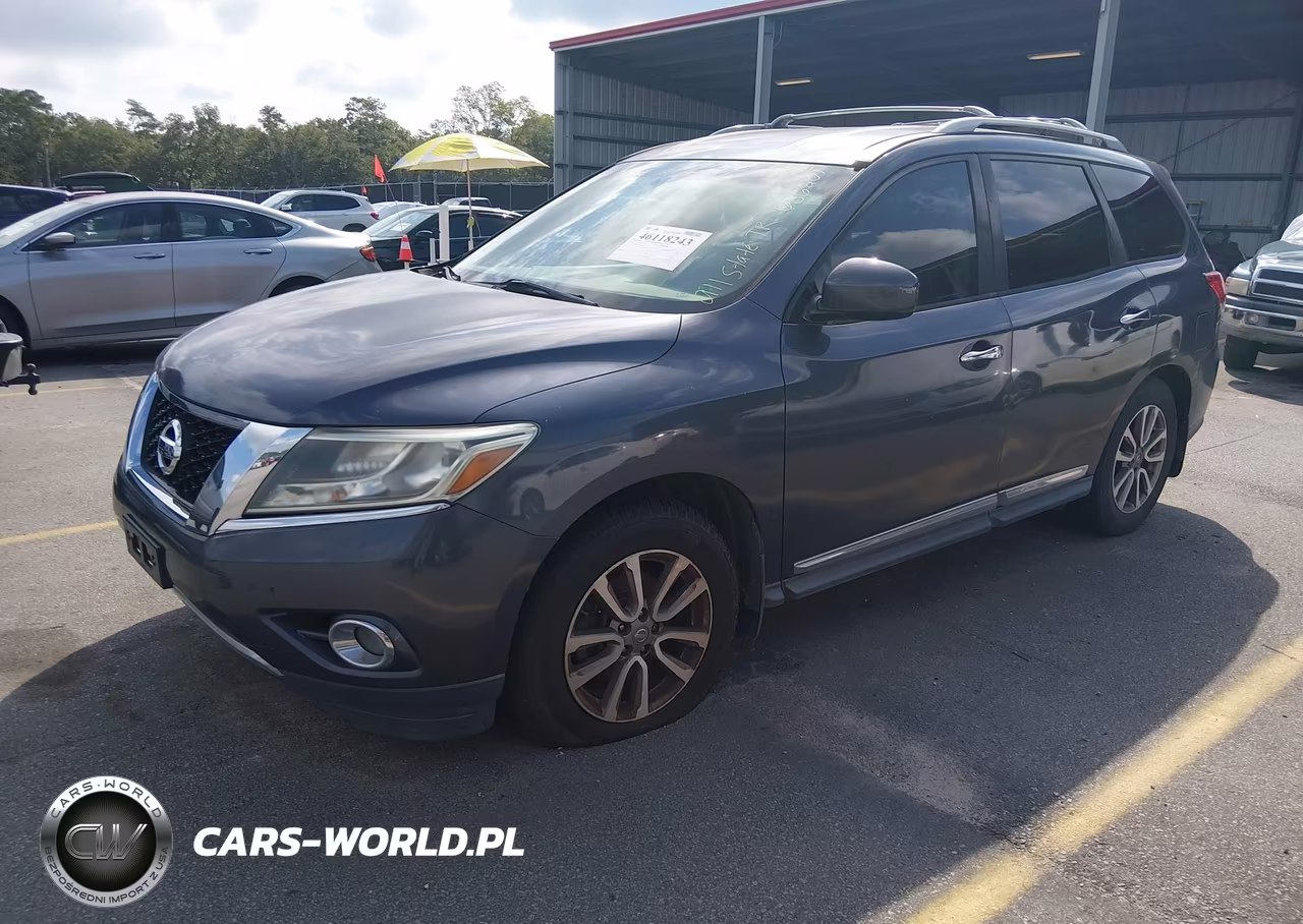 2014 Nissan Pathfinder Sl VIN:5N1AR2MN0EC686201 - 2