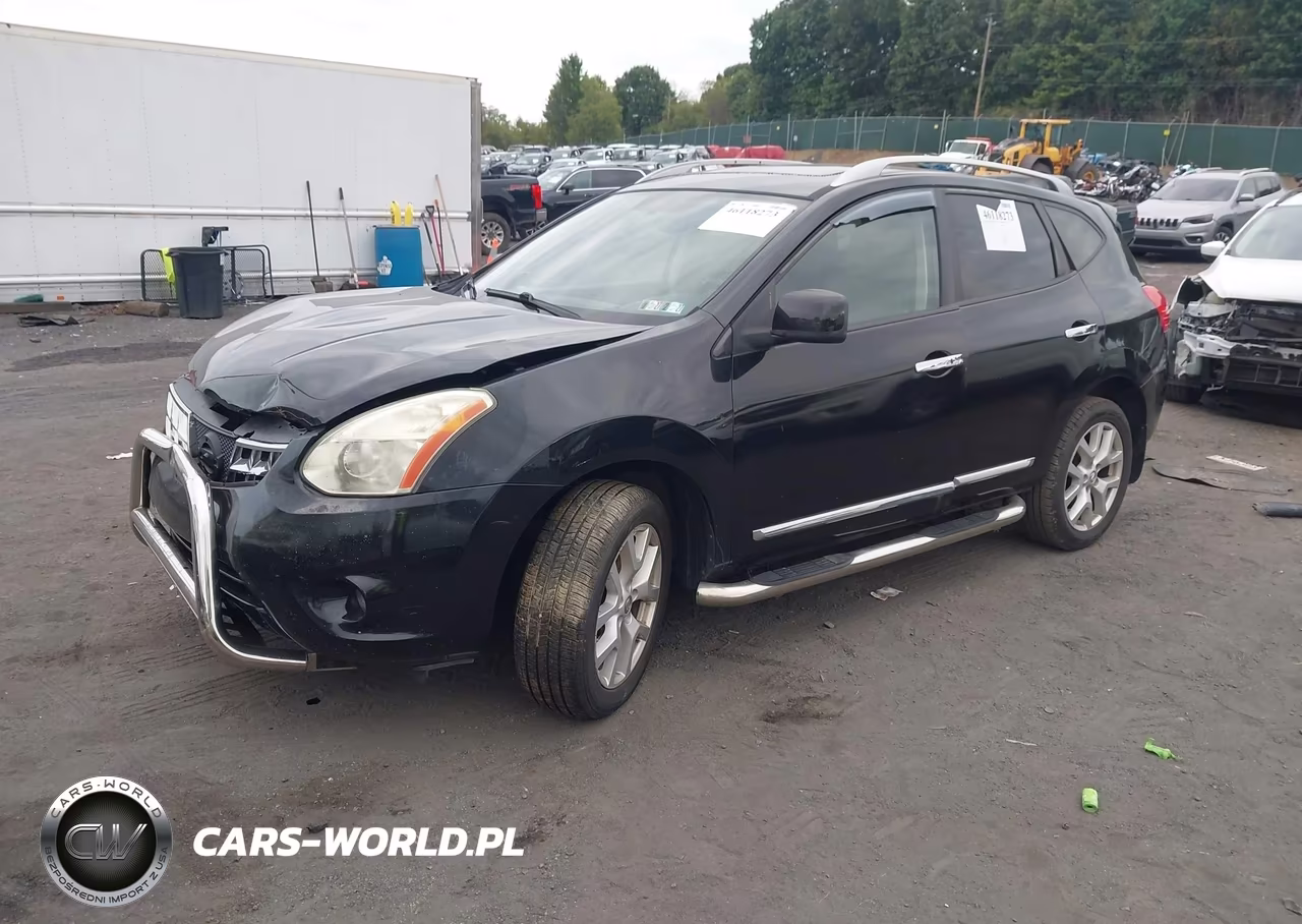 2011 Nissan Rogue Sv VIN:JN8AS5MV2BW264357 - 2