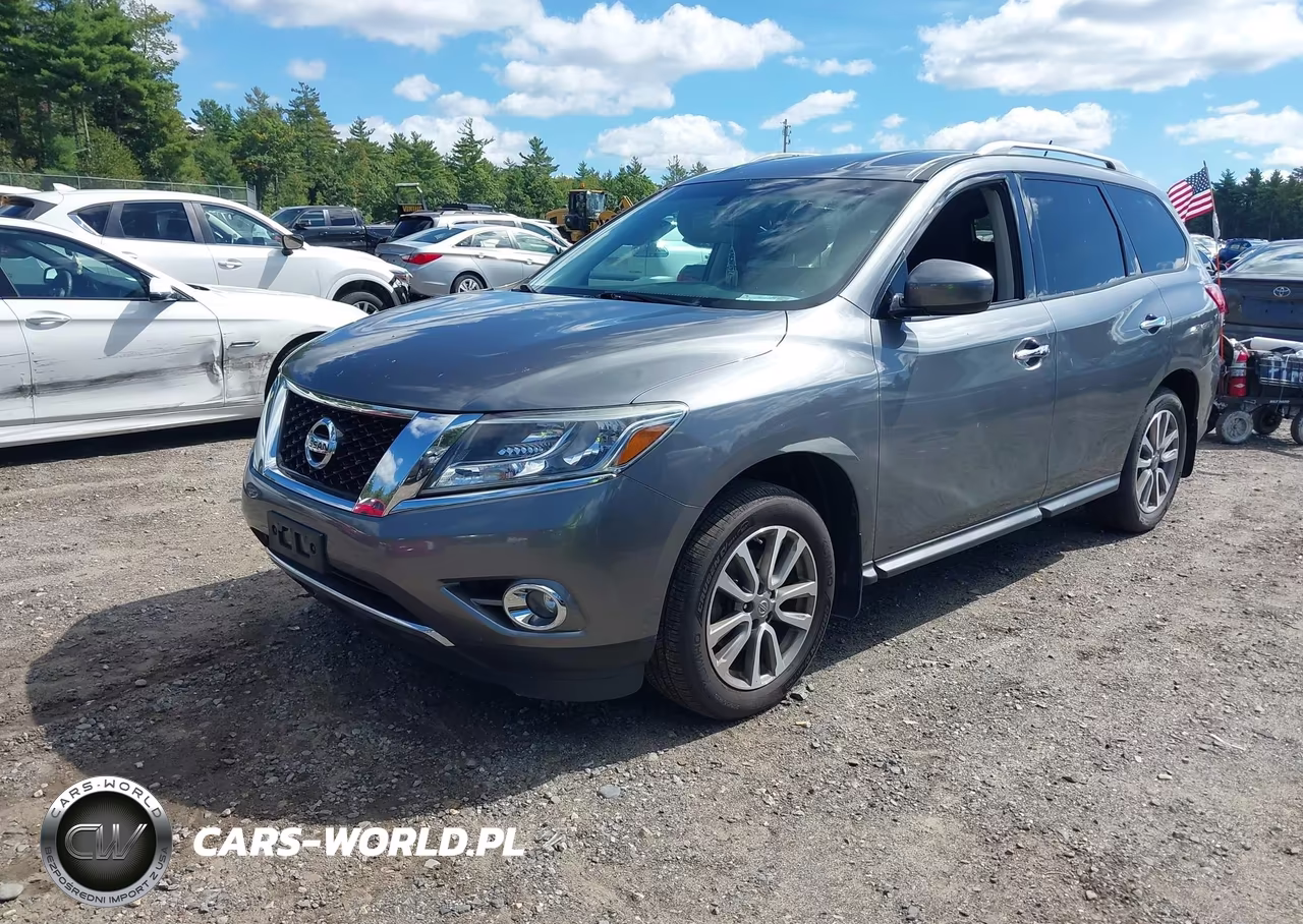 2016 Nissan Pathfinder Sv VIN:5N1AR2MM4GC619529 - 2