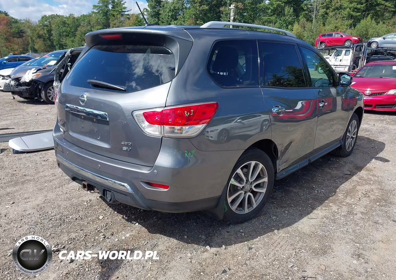 2016 Nissan Pathfinder Sv VIN:5N1AR2MM4GC619529 - 4