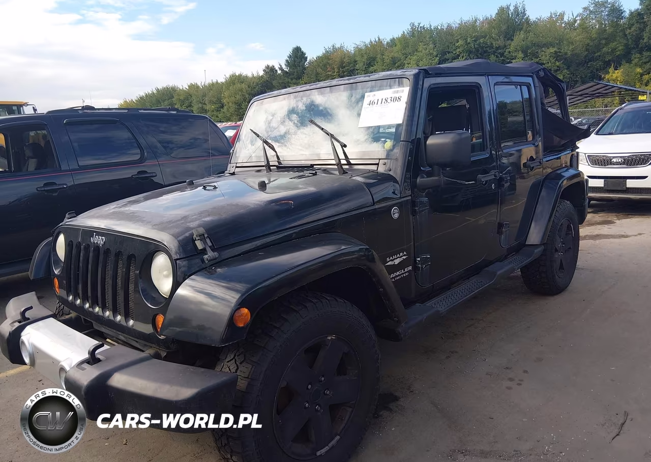 2008 Jeep Wrangler Unlimited Sahara VIN:1J4GA59168L600823 - 2