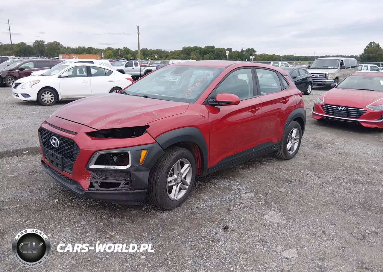 2019 Hyundai Kona Se VIN:KM8K12AA6KU386696 - 2