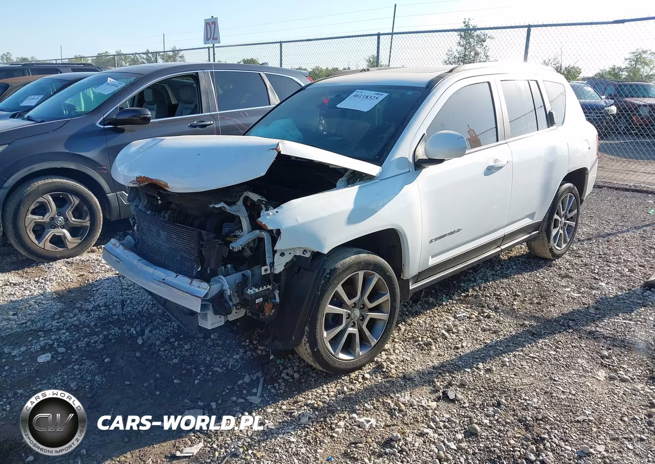 2017 Jeep Compass High Altitude 4X4 VIN:1C4NJDEB6HD128378 - 2