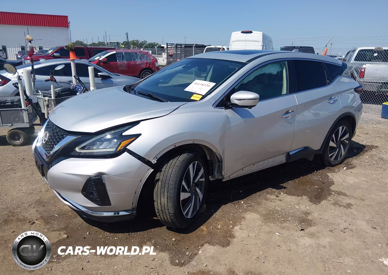 2023 Nissan Murano Sl Intelligent Awd VIN:5N1AZ2CS5PC127785 - 2
