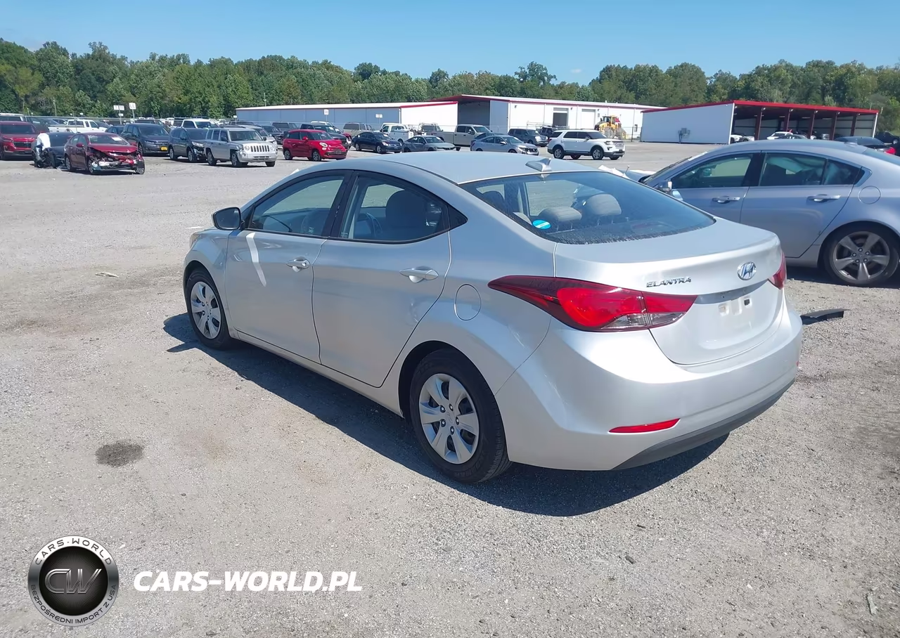 2016 Hyundai Elantra Se VIN:5NPDH4AEXGH663911 - 3