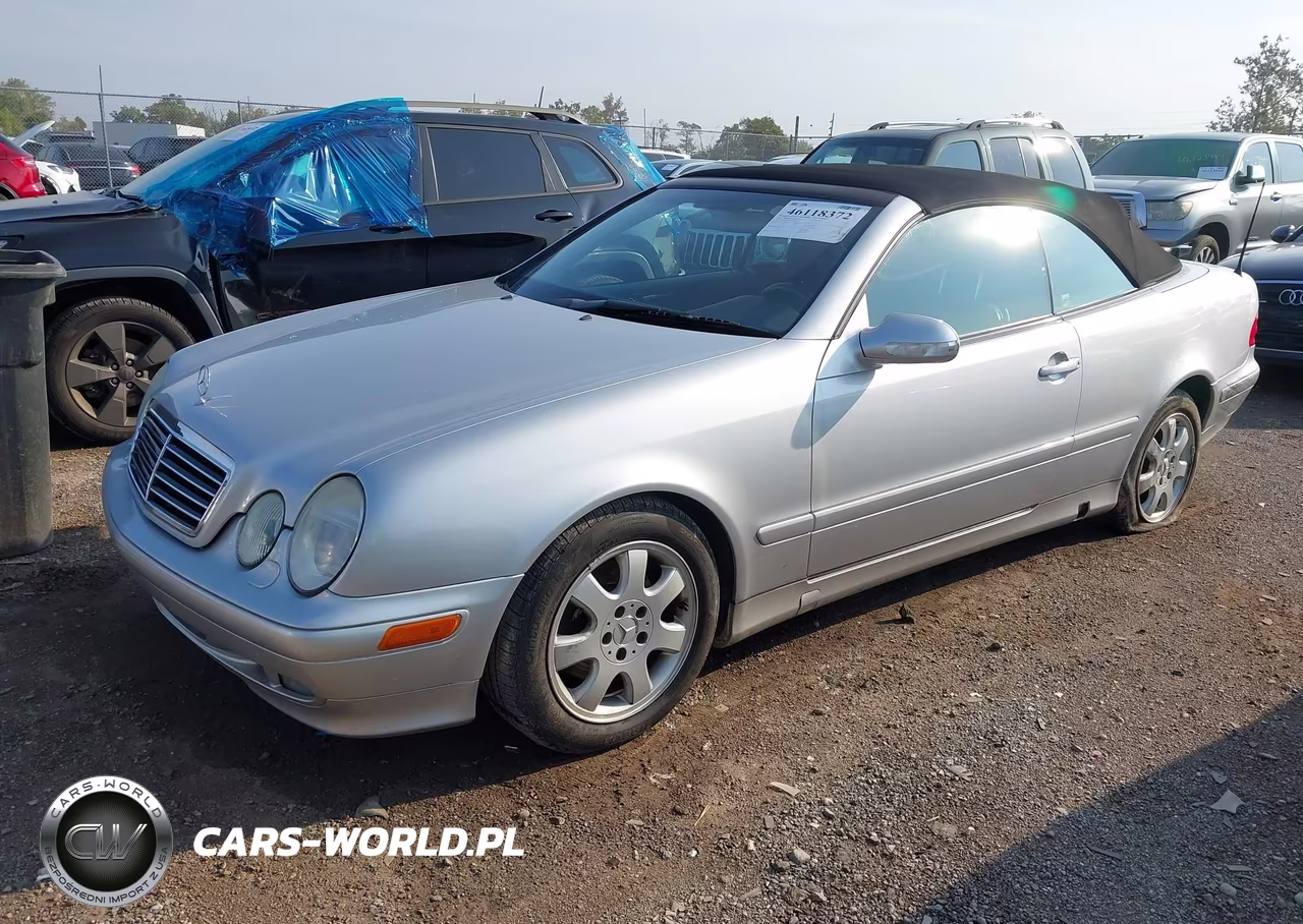 2003 Mercedes-Benz Clk 320 VIN:WDBLK65G03T144021 - 2
