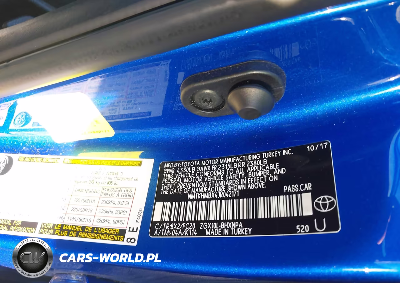 2018 Toyota C-Hr Xle VIN:NMTKHMBX4JR042171 - 9