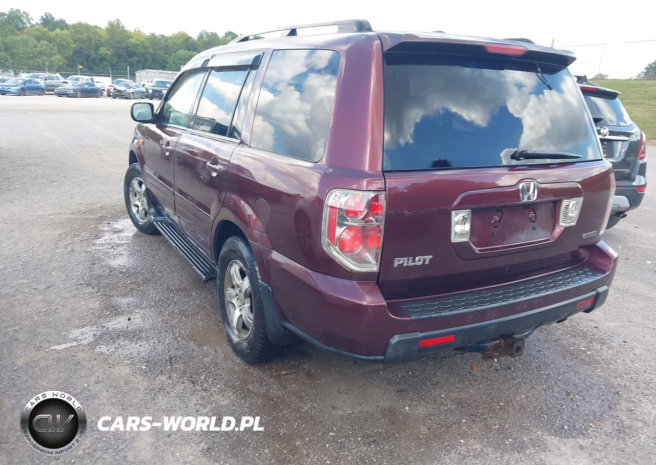 2007 Honda Pilot Ex-L VIN:2HKYF185X7H523353 - 3