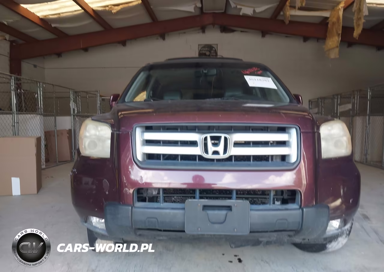 2007 Honda Pilot Ex-L VIN:2HKYF185X7H523353 - 6