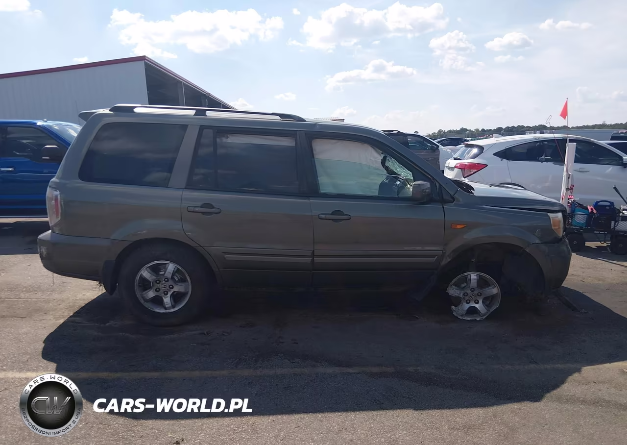 2007 Honda Pilot Ex-L VIN:5FNYF28577B022151 - 12