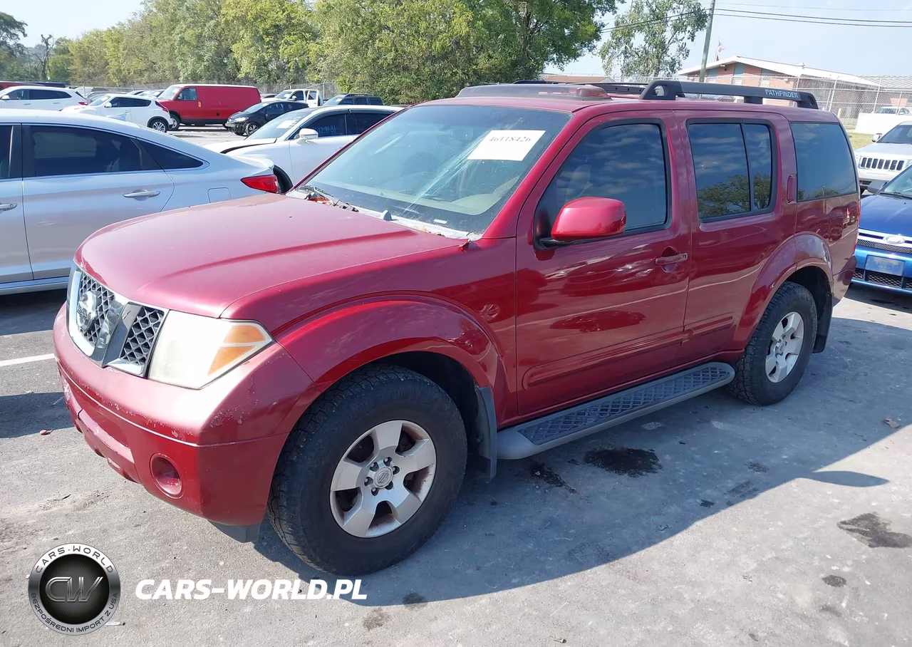2007 Nissan Pathfinder Se VIN:5N1AR18W87C637151 - 2