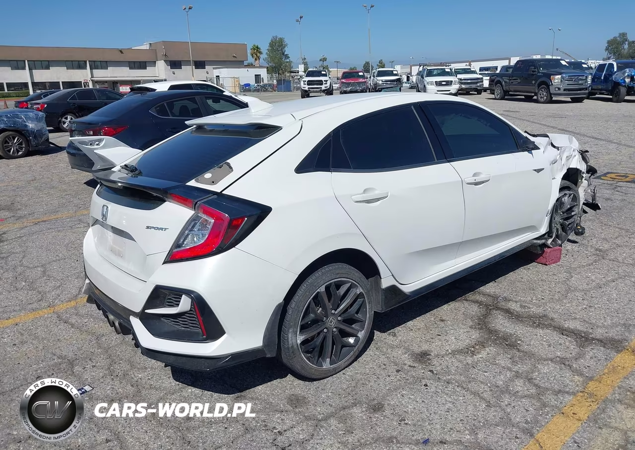 2020 Honda Civic Sport VIN:SHHFK7H46LU418894 - 4