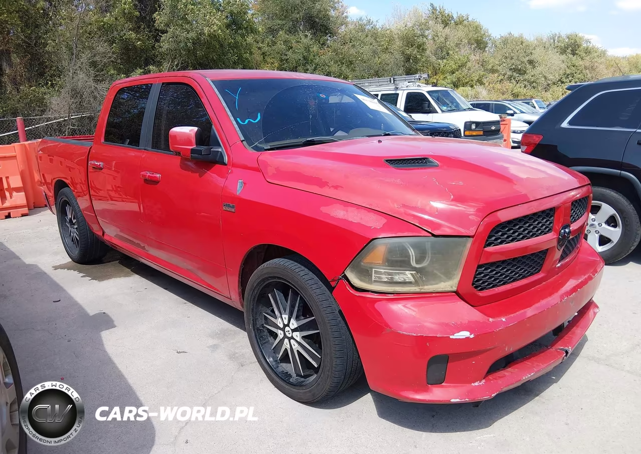 2012 Ram 1500 Lone Star VIN:1C6RD6LT0CS181878 - 1